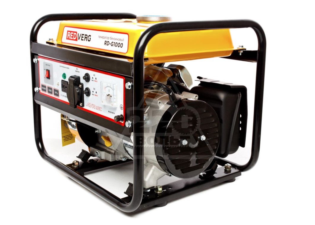 Бензиновый генератор REDVERG RD-G1000 1 кВт